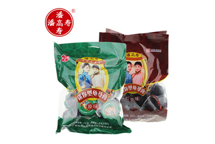 潘高寿龟苓膏果冻布丁红豆 原味 梧州特产 1kg*2袋
