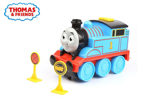 费雪托马斯DMY85会道歉的托马斯大型电动说话火车头儿童男孩玩具