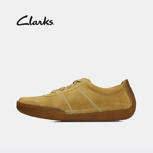 Clarks其乐潮流男鞋车缝线皮鞋