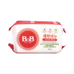 韩国B&B保宁 进口 婴儿洗衣皂 甘菊花香味200g