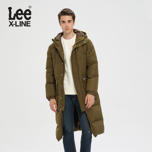 Lee X-LINE2019秋冬新款男橄榄绿机