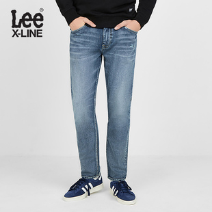 Lee X-LINE2019秋冬新款中蓝色宽松