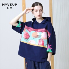 MOVEUP幻走2020春季新品.FUN连帽中