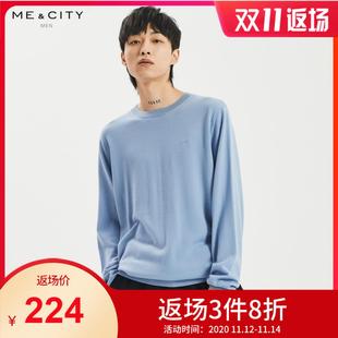 mecity男圆领圆领毛衫