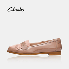 Clarks其乐女鞋平底流苏乐福鞋