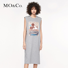 MOCO系列做旧米奇背心连衣裙