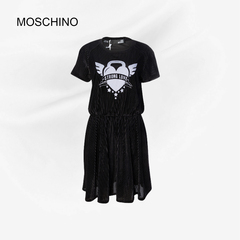 moschino/莫斯奇诺爱心短袖连衣裙
