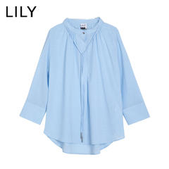 lily宽松雪纺衫