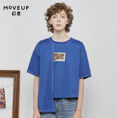 MOVEUP幻走2019女装春季新品 圆领