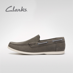 Clarks其乐男皮鞋舒适懒人鞋