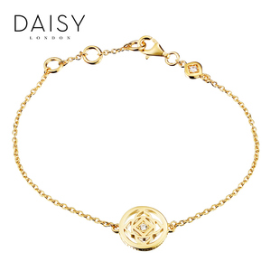 Daisy London脈輪系列鍍金手鏈女