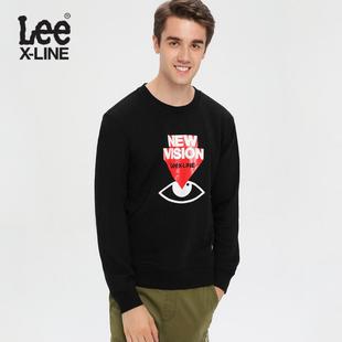Lee X-LINE2019秋冬新款男黑色潮流