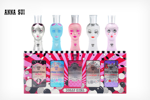 Anna sui/安娜苏娃娃Q版香水五件套5*4ml
