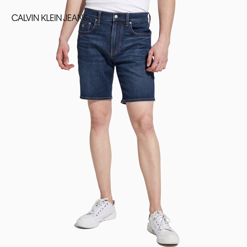 CK JEANS 2020春夏新款男装 经典简约牛仔短裤 J314833,降价幅度50%