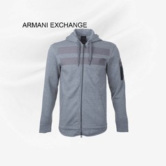 Armani Exchange阿玛尼男士拉链衫
