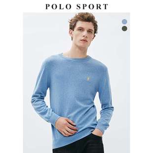 PoloSport2019新款男士圆领针织衫