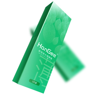 拼团赢试戴 4免1】HanGee日抛隐形眼镜5片 小直径水润近视透明超薄防UV 赠润眼液