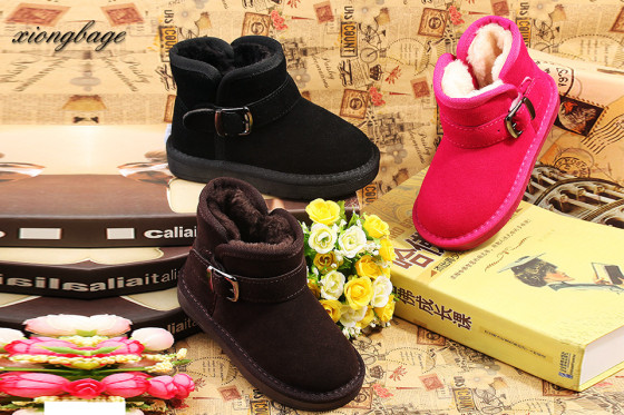 【前100名半价】儿童雪地靴男童鞋女童鞋靴子