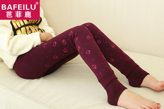 【前100名半价】芭菲鹿童装女童加绒加厚打底