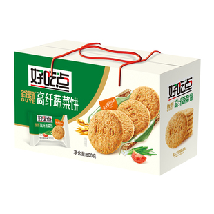 好吃点高纤蔬菜饼800g