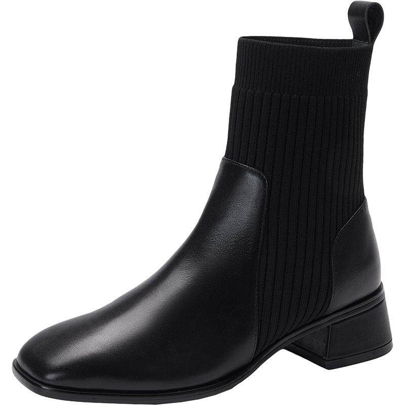 千百度袜靴短靴女 421.2元