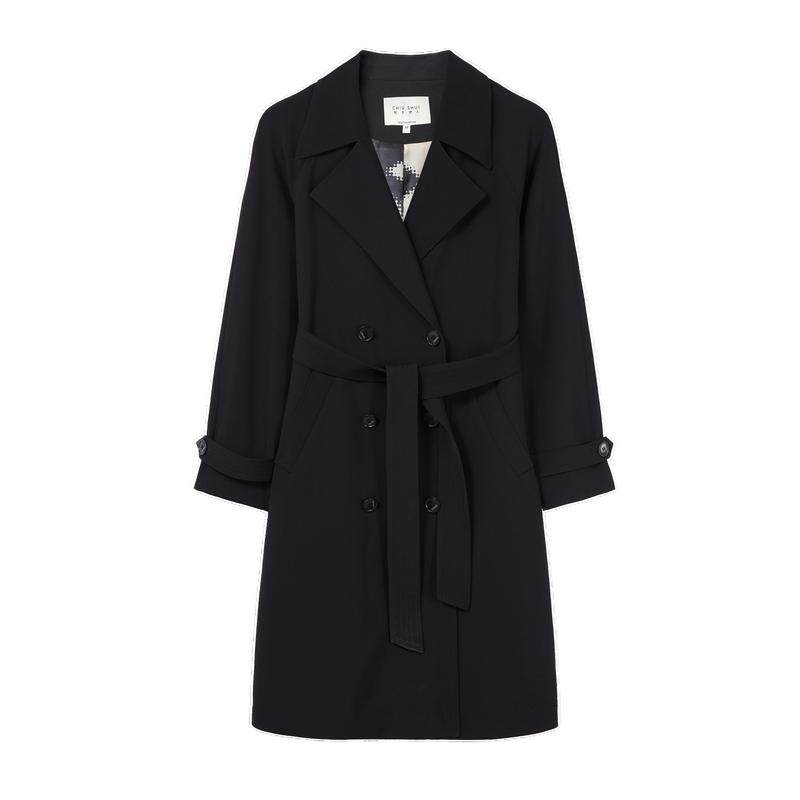 黑色长款2024风衣 367.2元