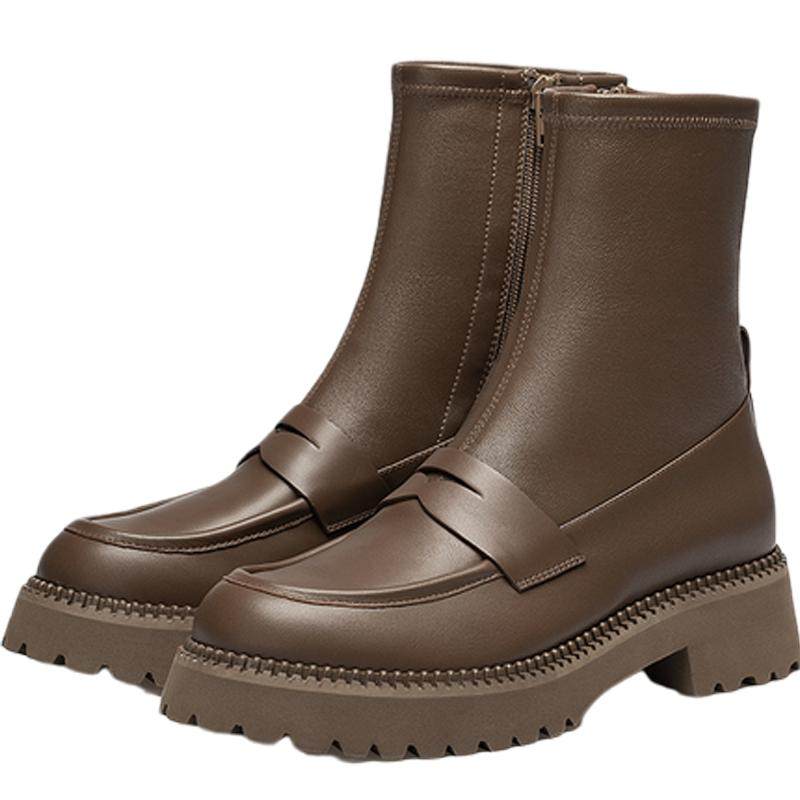 cat卡特秋冬男士复古单鞋户外休闲时尚百搭透气工装靴低靴子