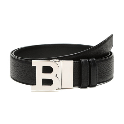 4折 bally 巴利 男士皮质板扣式双面皮