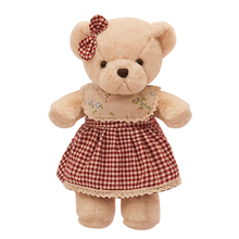 Teddy Bear Doll Plush Doll cuddle bear press bed doll a pair of bears