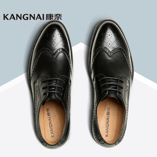 康奈男鞋办公商务正装皮鞋