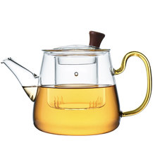 友爱 玻璃茶壶耐高温加厚泡茶壶