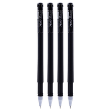 众叶200支中性笔0.5mm黑红蓝水性笔碳素笔