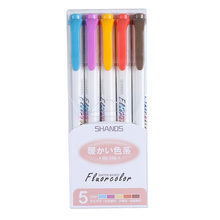25 color fluorescent pen for students of light color department