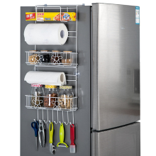 厨房收纳架冰箱挂架侧壁挂架置物架多功能调味架储物