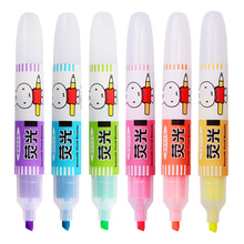 晨光彩色荧光笔本味系列学生用标记笔6色香味糖果色