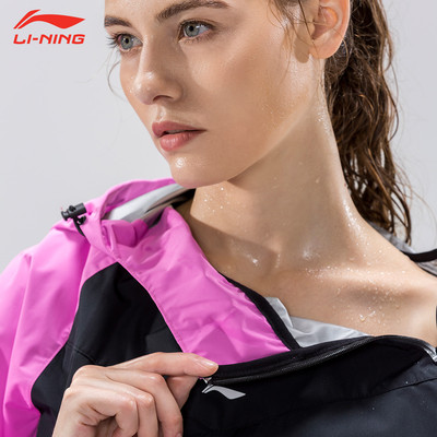 李宁暴汗服女套装健身房出汗爆汗服