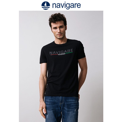 navigare /纳维凯尔短袖圆领t恤