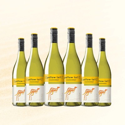 黄尾袋鼠霞多丽白葡萄酒6支装