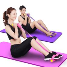 China Europe sit up assisted fitness equipment home elastic tension rope thin belly stretcher