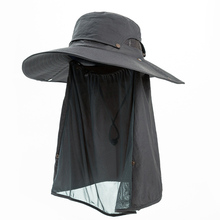 Hat men's summer outdoor fisherman's hat sunscreen hat summer mountaineering fishing hat