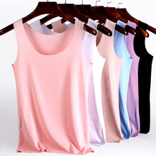 Traceless vest, women's inner wear, bottoming, slim fit, white inner layer, thin ice wire, small sling, summer