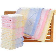 10条装纯棉毛巾口水巾婴儿洗脸毛巾