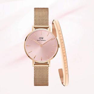 danielwellington正品手表女石英织纹带dw女士36mm表盘石英手表