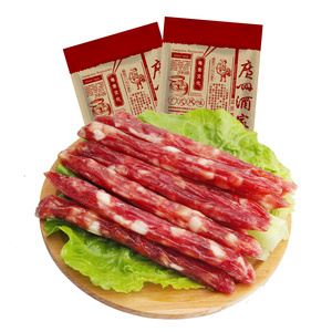 【聚】前2小时第2件5折 广州酒家 圆满腊肠2袋装广东腊味