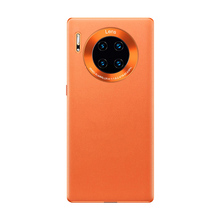 华为mate30手机壳镜头全包橙绿mate30Pro素皮p40超薄